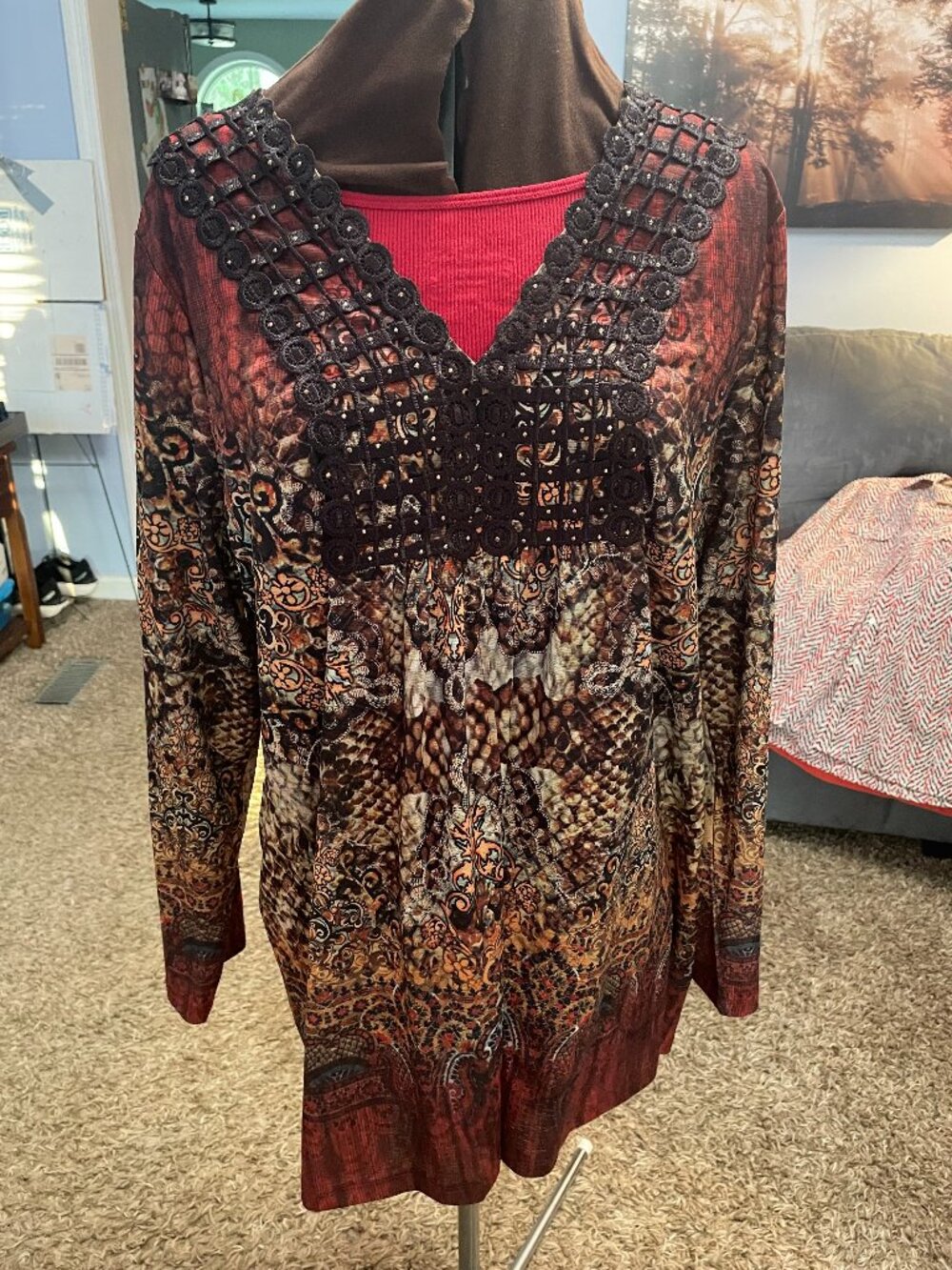 One World women's top